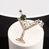                        Bross kitűző borospohár Kitűzők, Brossok